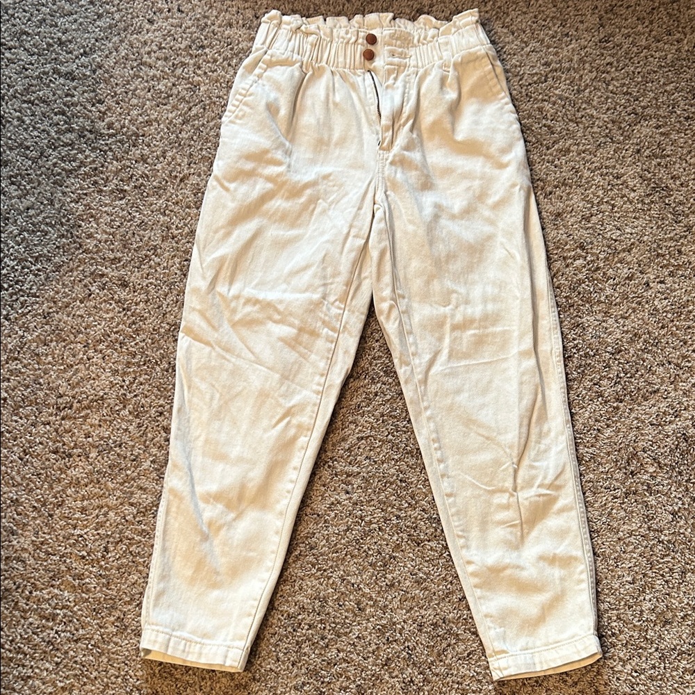 Universal Thread Cream Textured Pants